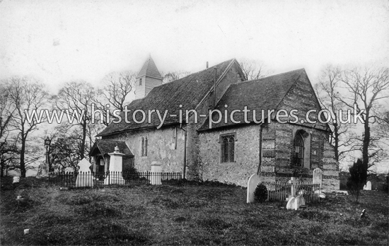 All Saints Church, Vange, Essex. c.1909